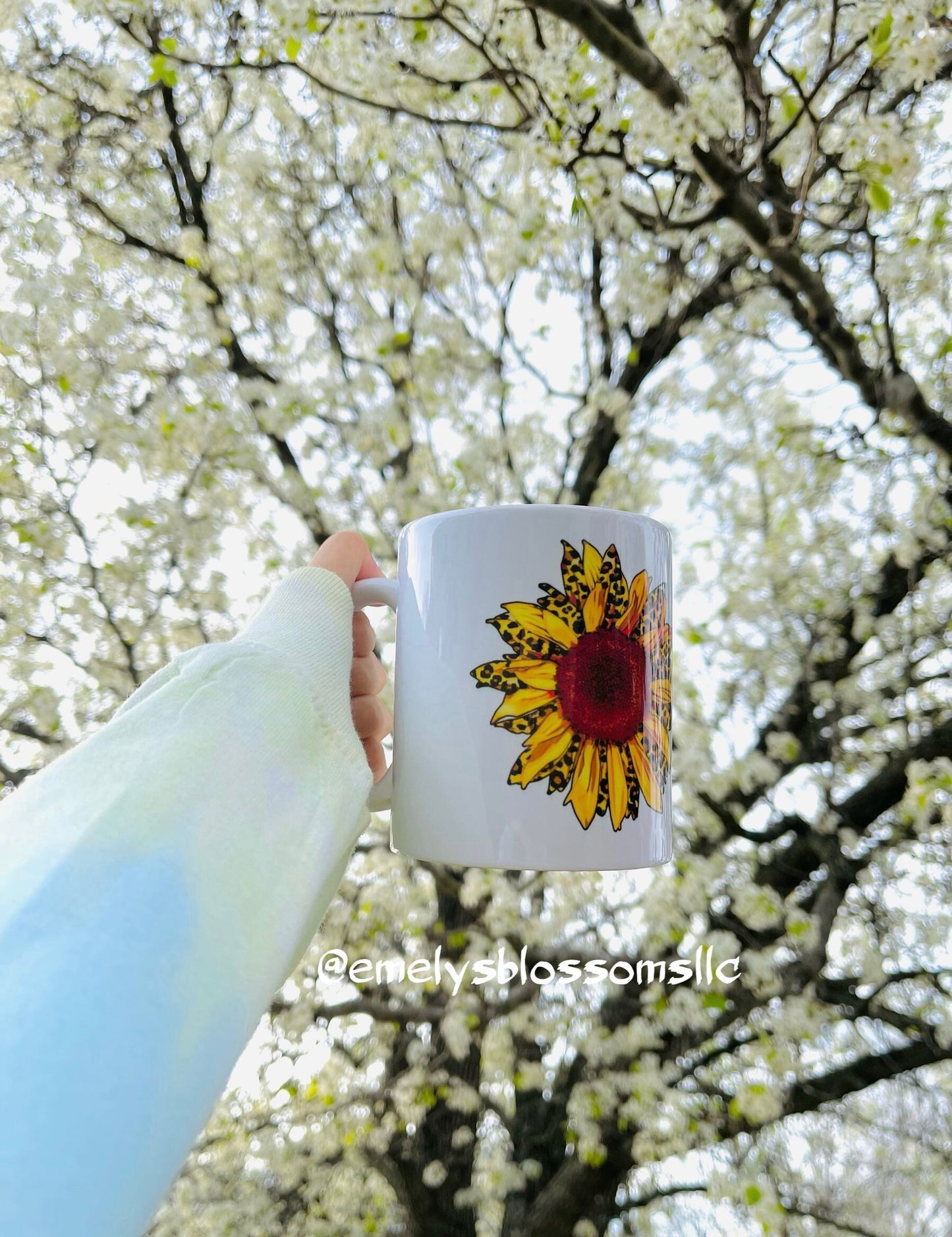 Sunflower Coffee Mug | Trendy coffee mug | Cute coffee mug | Gift for her | Gift for him | Flower | Yellow