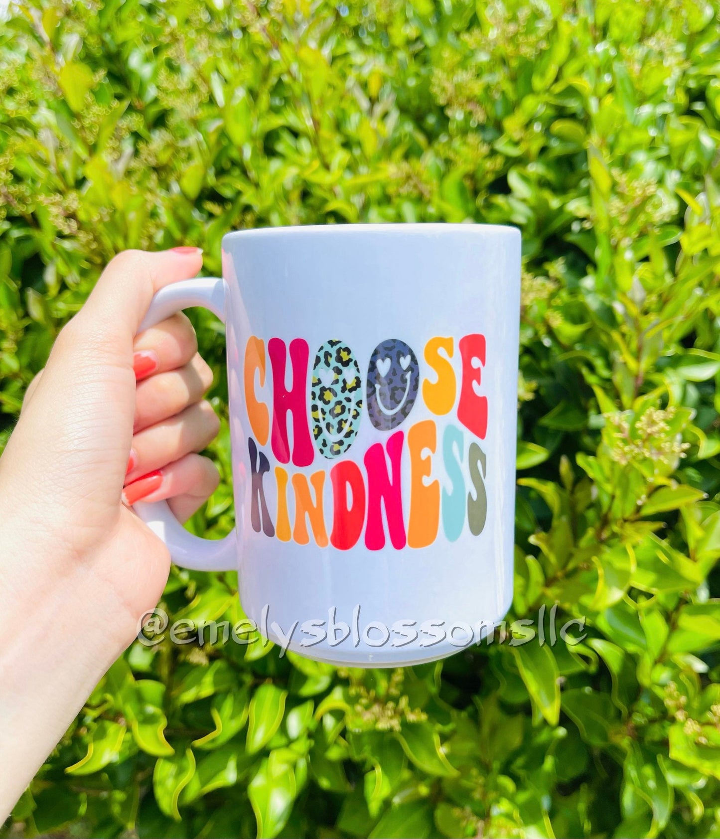 Choose Kindness Mug | Coffee mug | Mug | Positive affirmations | Kindness | Treat people with kindness | Cute coffee mug