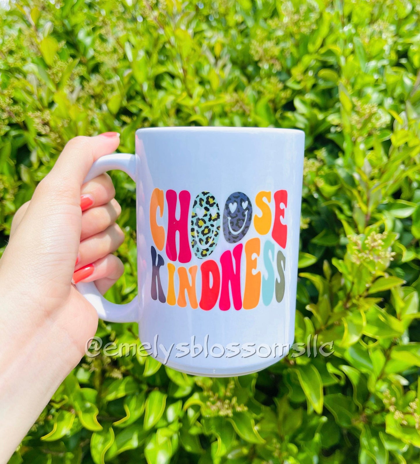 Choose Kindness Mug | Coffee mug | Mug | Positive affirmations | Kindness | Treat people with kindness | Cute coffee mug