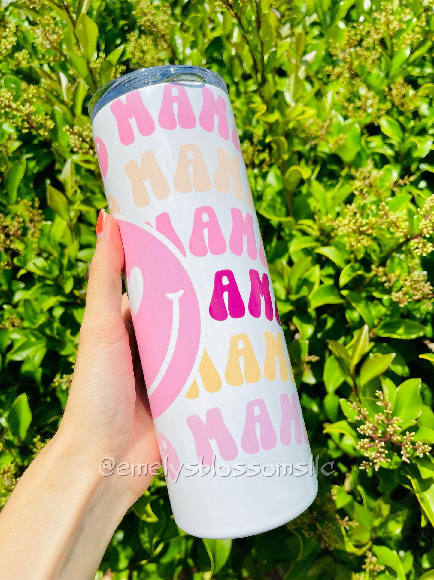 Loved Mama Tumbler | pink tumbler | Mother’s Day | gift for her | mother | mama | mother | mommy | happy Mother’s Day