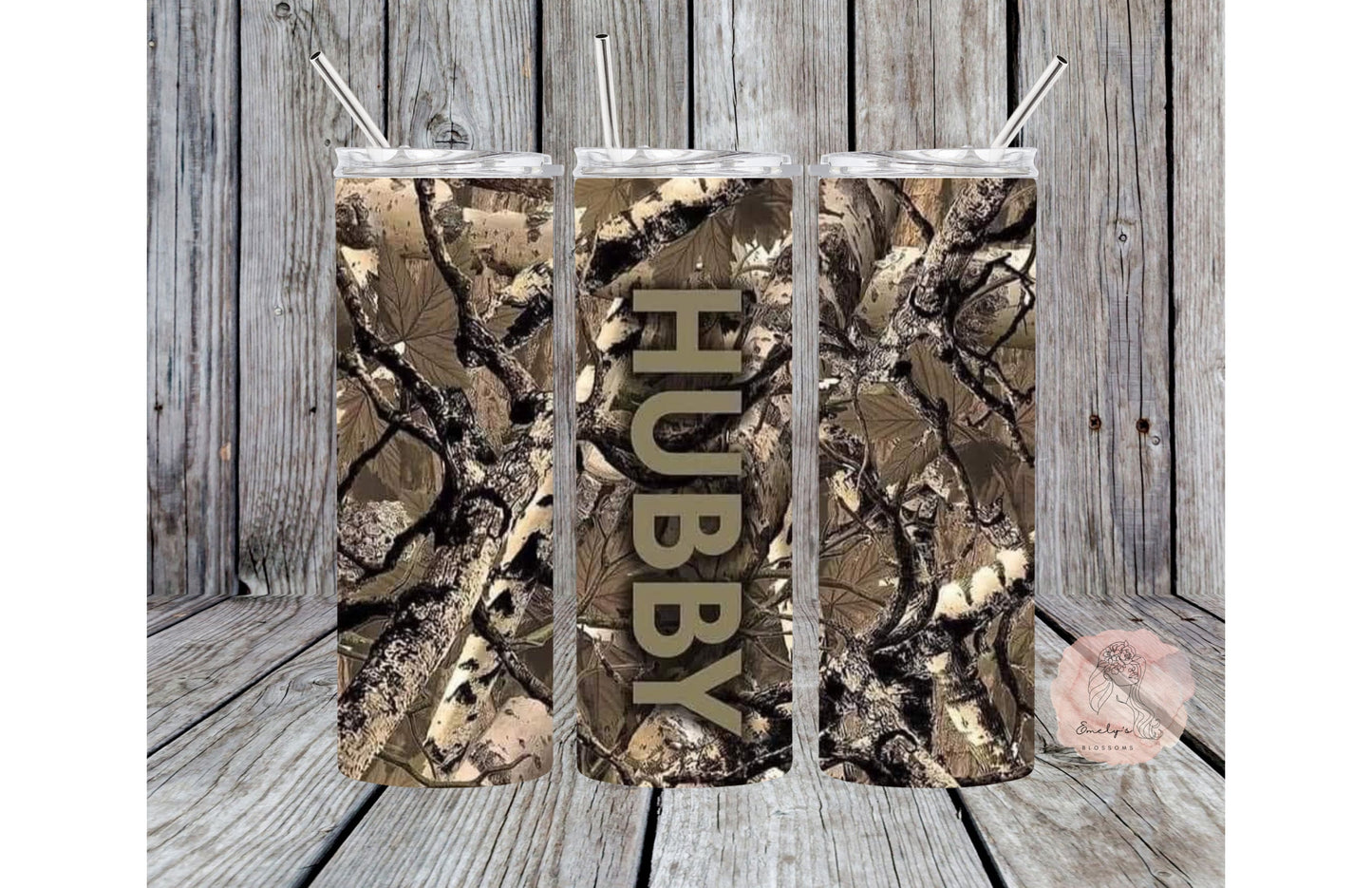 Wifey Tumbler | Hubby Tumbler| For Him For Her Tumbler | Camouflage Tumbler | Matching Couple Cup