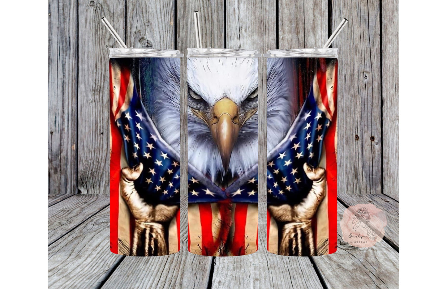 USA FLAG Tumbler | Eagle Tumbler | Patriotic cup | American Flag Tumbler |