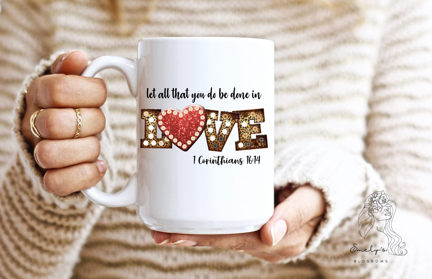 Let all that you do be done in Love Coffee Mug | Valentines Day Coffee Mug| Valentine Coffee Mug| XOXO| Be mine| Love| For her | For him |