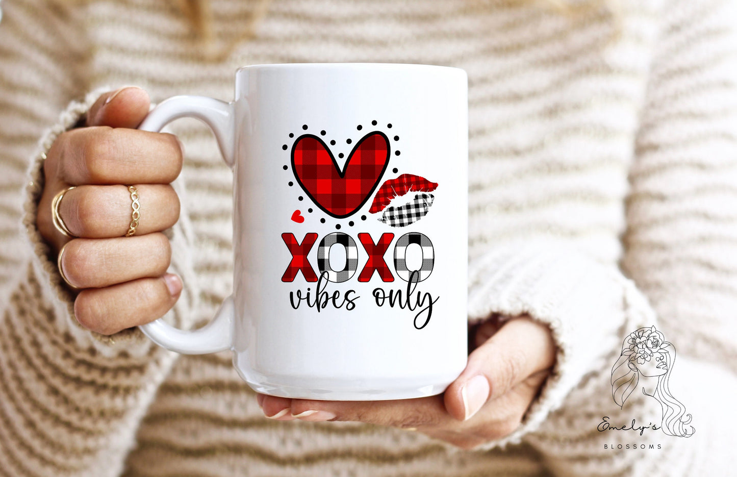 XOXO Vibes Only Valentine Coffee Mug | Valentines Day Coffee Mug| Valentine Coffee Mug| XOXO| Be mine| Love| For her | For him |