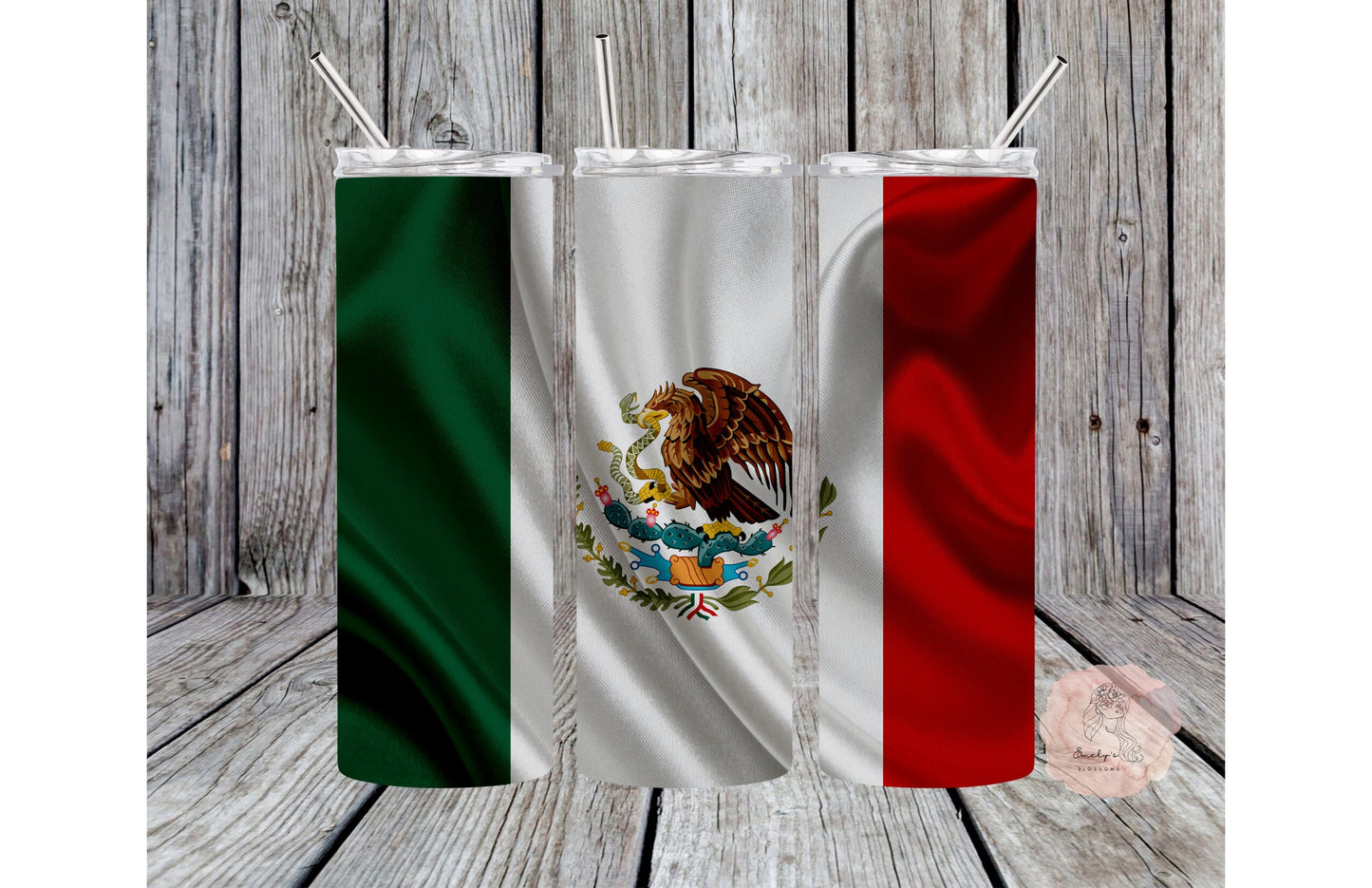 Mexican Flag Tumbler| Mexico tumbler | Mexico Flag cup | Mexico