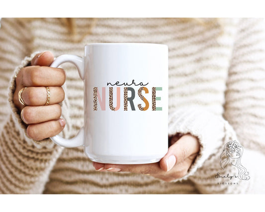 Neuro Nurse Ceramic Mug | Nurse Ceramic Mug | Nurse Life Coffee mug | Neuro Nurse Mug | Nurse Mug | Nurse Life