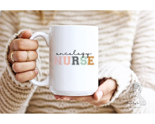 Oncology Nurse Ceramic Mug | Nurse Ceramic Mug | Nurse Life Coffee mug | Nurse Mug | Nurse Mug | Nurse Life