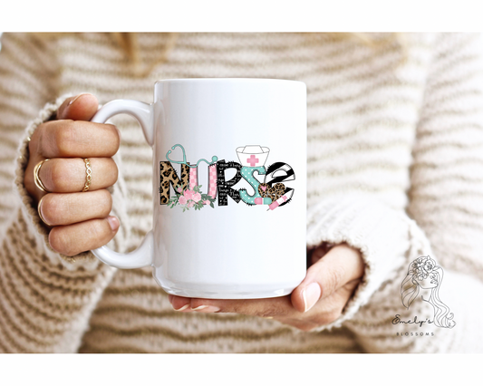 Nurse Coffee Mug | Nurse Ceramic Mug | Nurse Life Coffee mug | RN Mug | Nurse Mug | Nurse Life